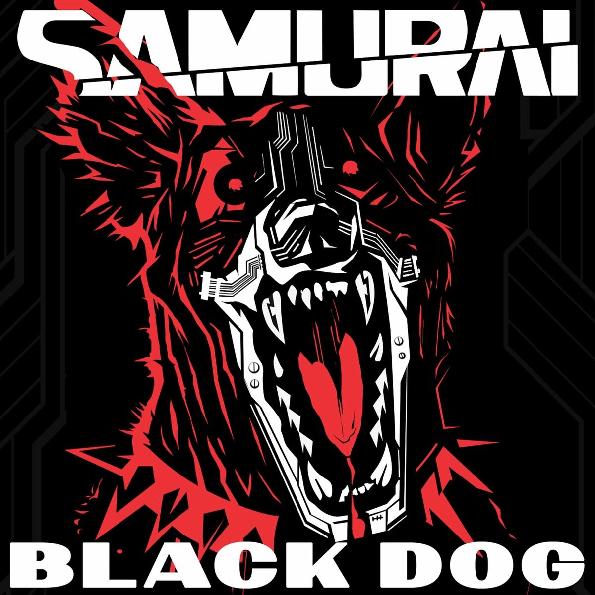 Black dog cover